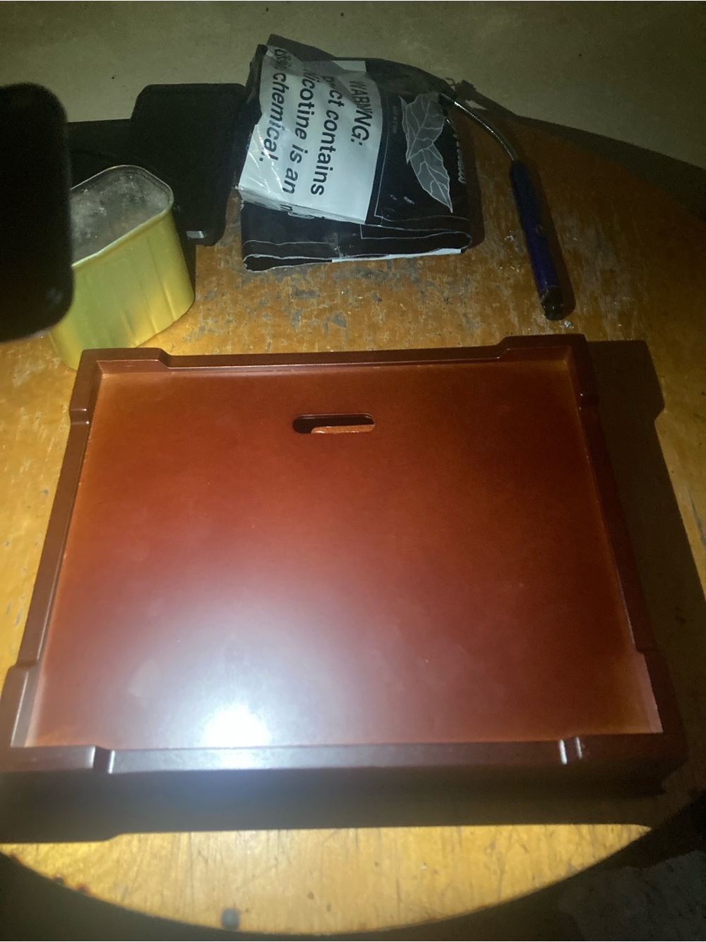Wooden Serving Tray - Warm Chestnut Finish